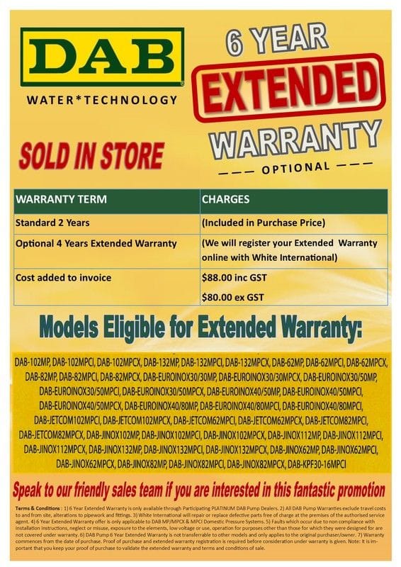 Dab Extended Warranty Dab Extended Warranty